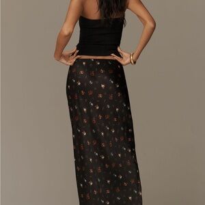 Tilda Maxi Slip Skirt from Anthropologie